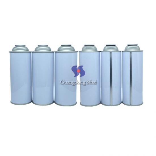 China OEM Refrigerator Gas diameter 65mm or 70mm Empty Tinplate Spray Cans Wholesales Manufacturer