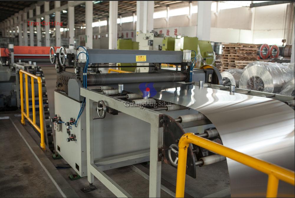 iron-cutting line