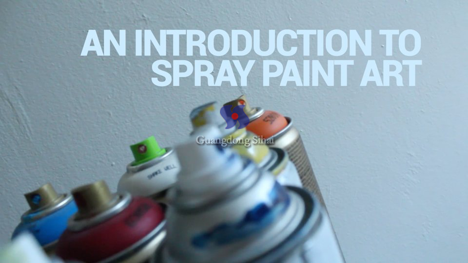 empty spray paint can