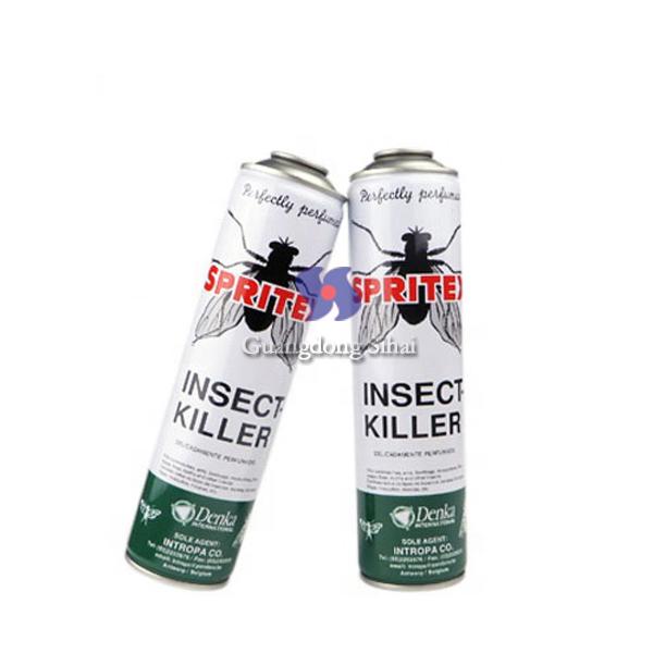 insecticide aerosol spray can