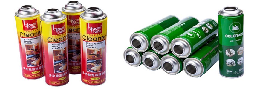 aerosol tin can