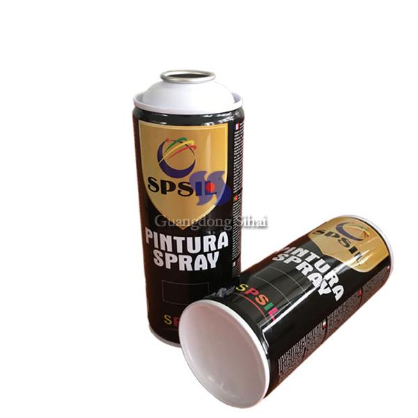 empty tin spray can