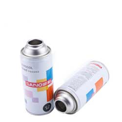 Diameter 60mm necked-in aerosol can