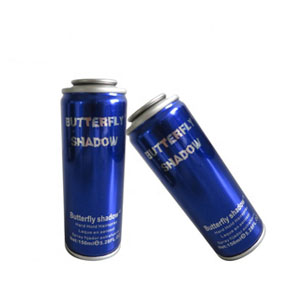 tinplate metallic effect spray can