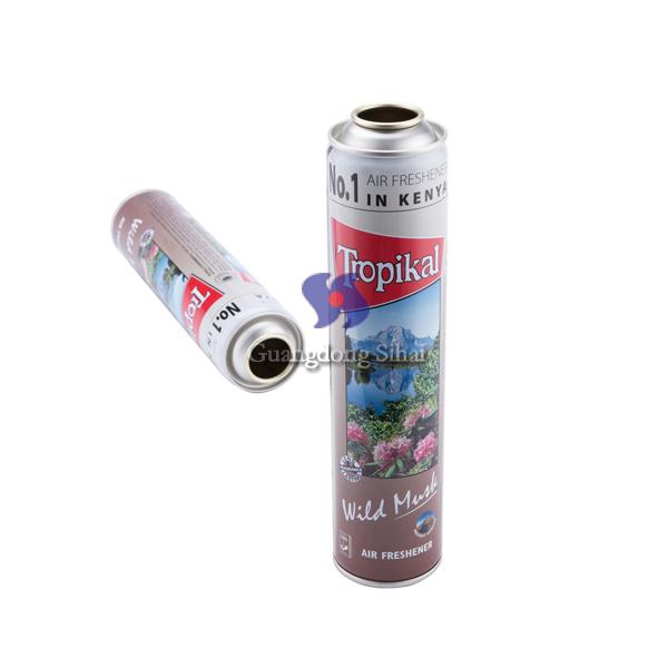 empty aerosol spray can