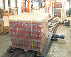 aerosol can automatic packing