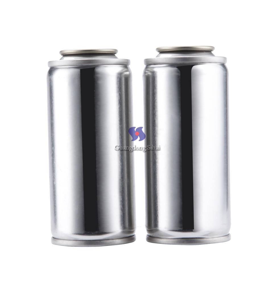 necked-in aerosol tin can