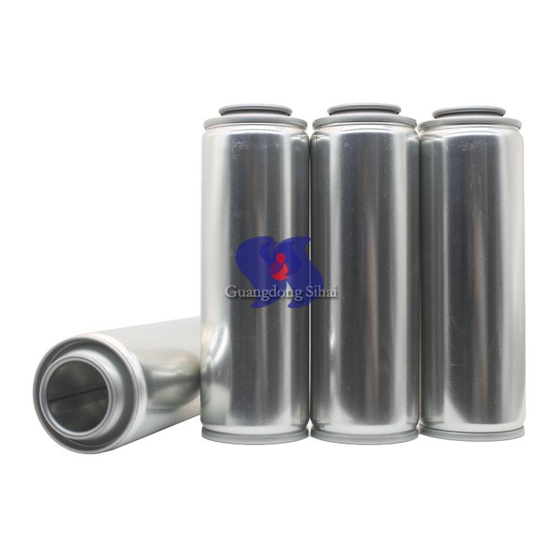 empty aerosol tin can