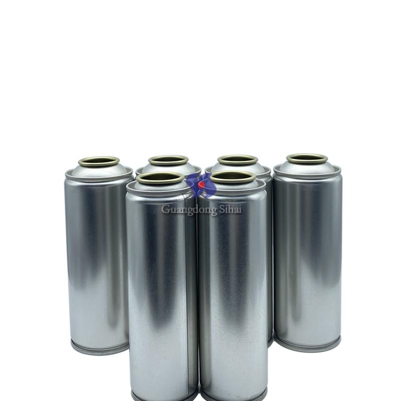 empty aerosol tin cans