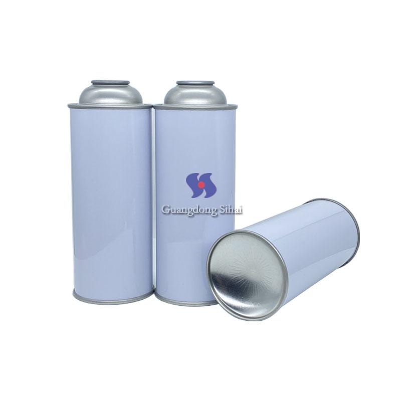 empty aerosol tin can