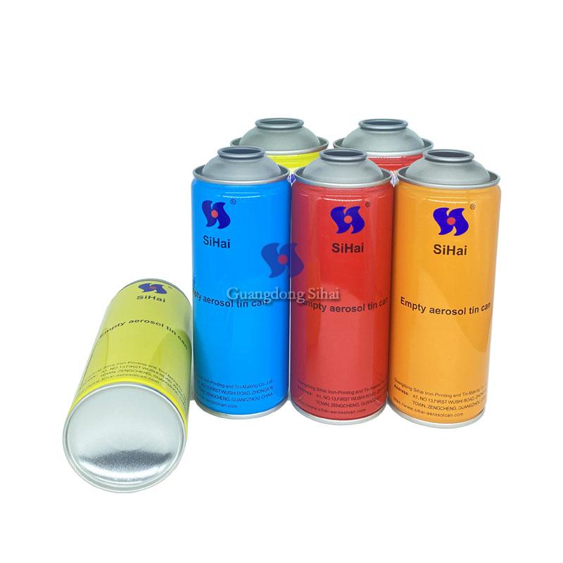 aerosol tin can