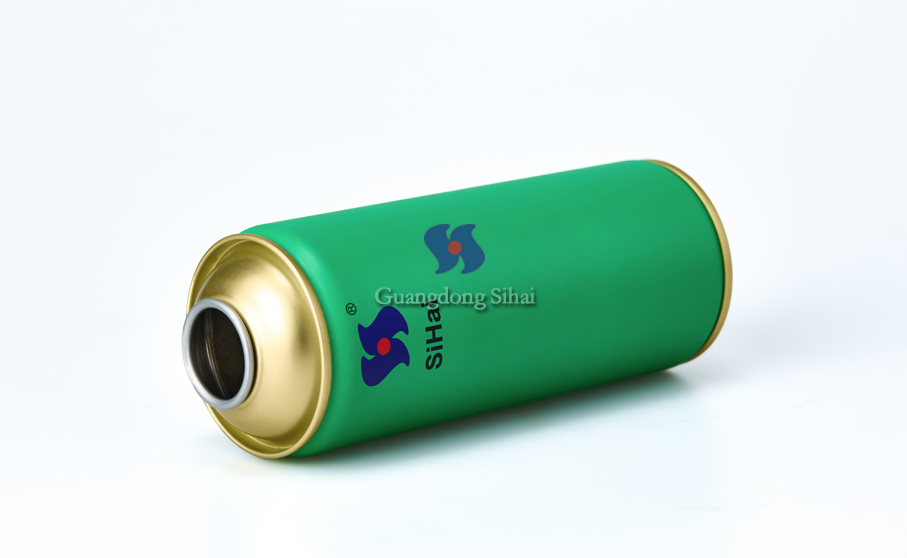 Empty Aerosol Metal Tin Can