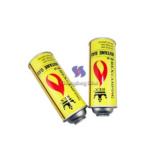 China OEM Diameter 65mm Empty Aerosol Tin Cans with CMYK Colors
