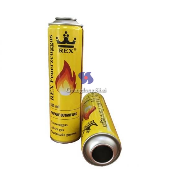 China OEM Diameter 52mm OEM Printing Empty Aerosol Tin Cans For Butane