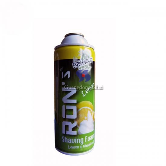 China OEM Empty tinplate cans for shaving foam spray 400ml 100ml volume