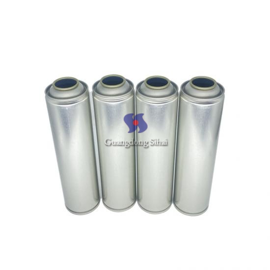 Snow Spray Tinplate Cans