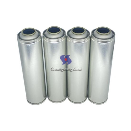 Empty Aerosol Tinplate Can