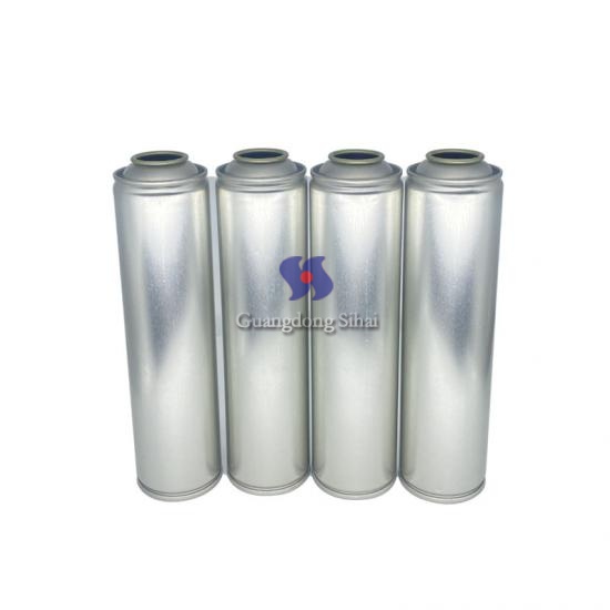 metal material aerosol tin can