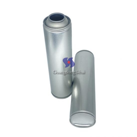 Diameter 52mm*195mm Empty Ethylene Gas Aerosol Tin Can with Customized Printing