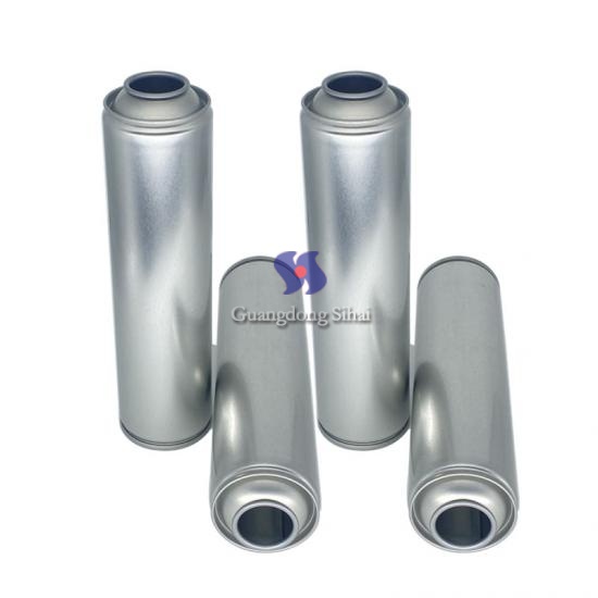 Diameter 52mm*195mm Empty Ethylene Gas Aerosol Tin Can with Customized Printing