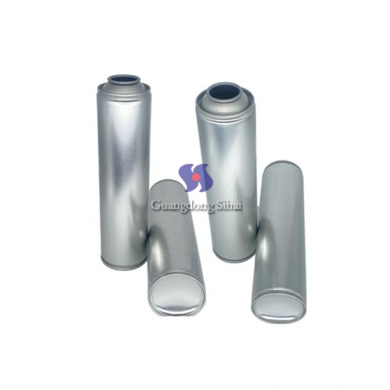China OEM Diameter 52mm*195mm Empty Ethylene Gas Aerosol Tin Can with Customized Printing Manufacturer