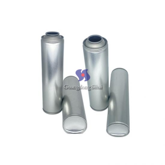 Diameter 52mm*195mm Empty Ethylene Gas Aerosol Tin Can with Customized Printing