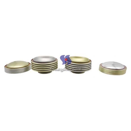High Quality Tinplate Aerosol Can Components for Diameter 57mm Necked in Type Aerosol Cone and Dome