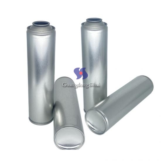 Empty Aerosol Tinplate Can