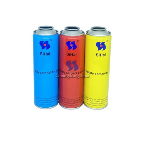 Empty Aerosol Tin Cans With Printing