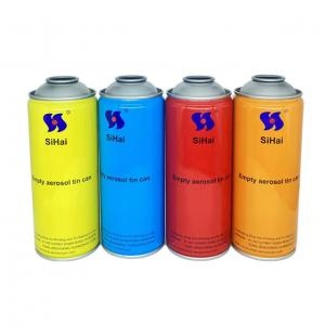 Diameter 65mm Empty Aerosol Tin Cans