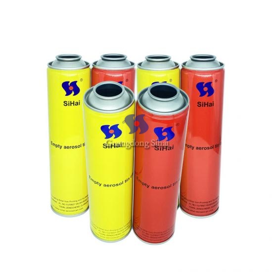 Empty Aerosol Tin Can