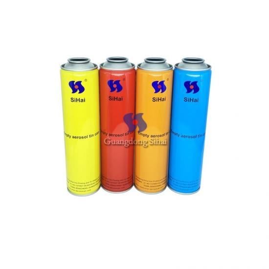 Empty Aerosol Tin Can