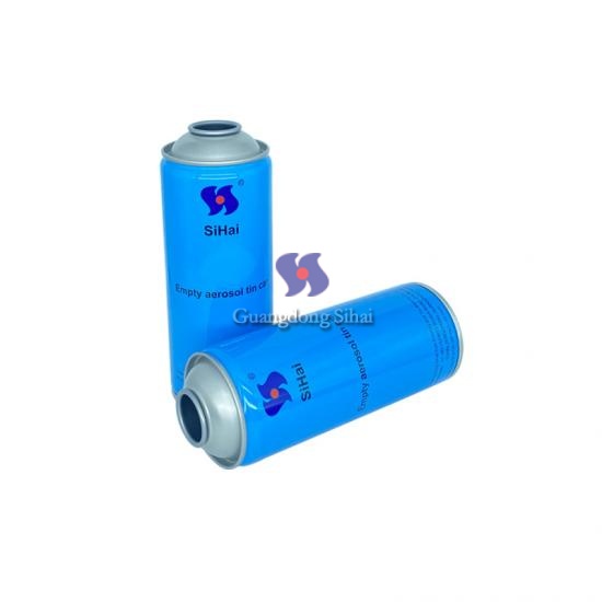 Diameter 65mm Necked-in Tinplate Spray Aerosol Tin Can