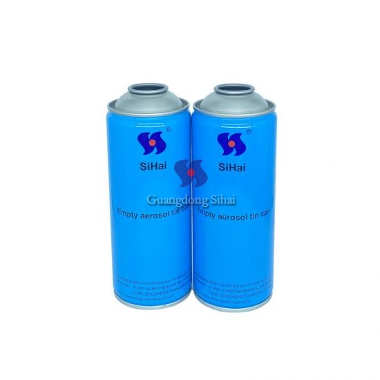 Diameter 65mm Necked-in Tinplate Spray Aerosol Tin Can