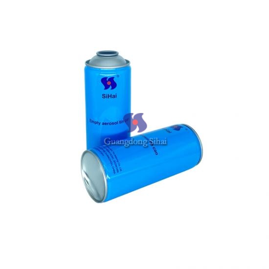 Diameter 65mm Necked-in Tinplate Spray Aerosol Tin Can