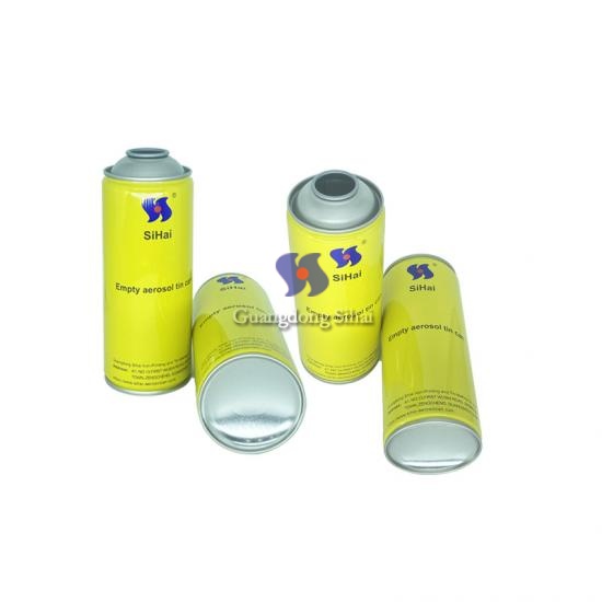 Empty Aerosol tin can