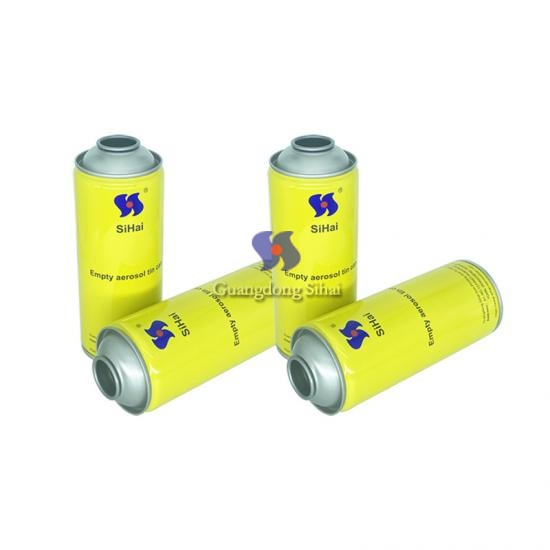 Empty Aerosol tin can