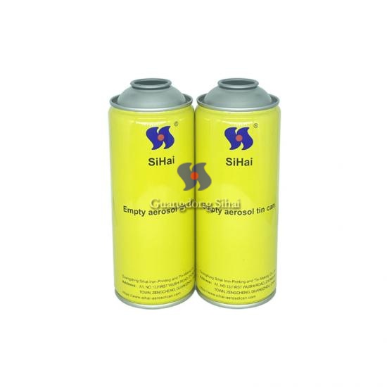 Spray Paint Can Necked-in empty Spray Aerosol tin can