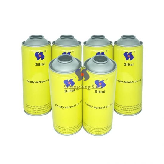 Spray Paint Can Necked-in empty Spray Aerosol tin can
