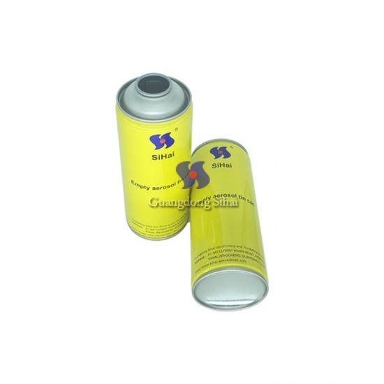 Spray Paint Can Necked-in empty Spray Aerosol tin can