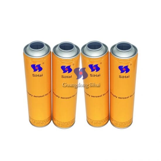 empty aerosol tin can