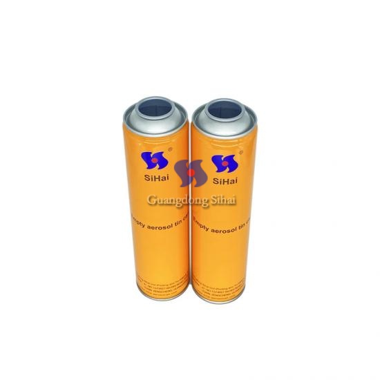 empty aerosol tin can