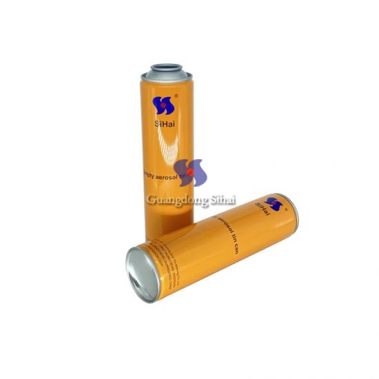 empty aerosol tin can