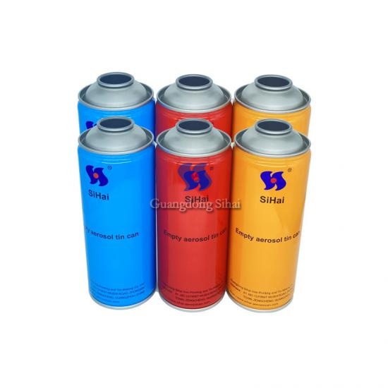 Empty Aerosol Tin Can