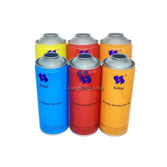 Empty Aerosol Tin Can