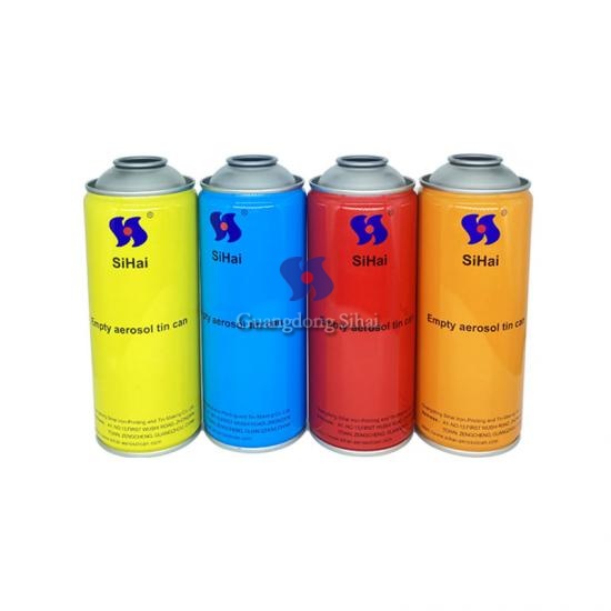 Empty Aerosol Tin Can