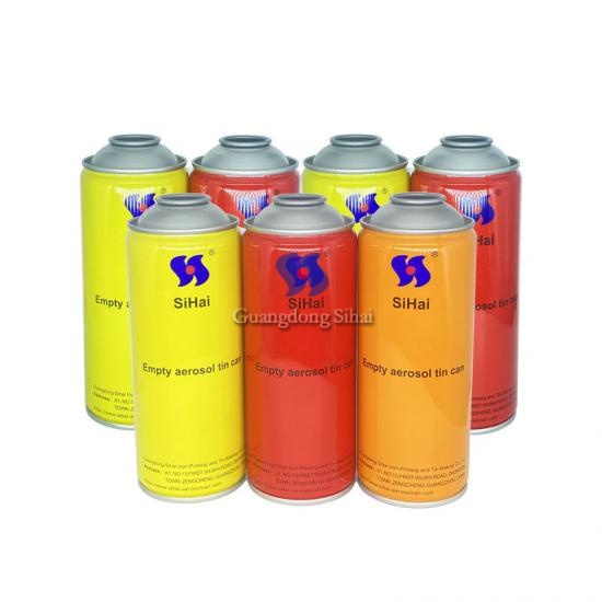 Empty Aerosol Tin Cans