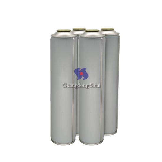 empty aerosol tin can