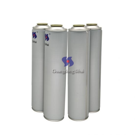 empty aerosol tin can