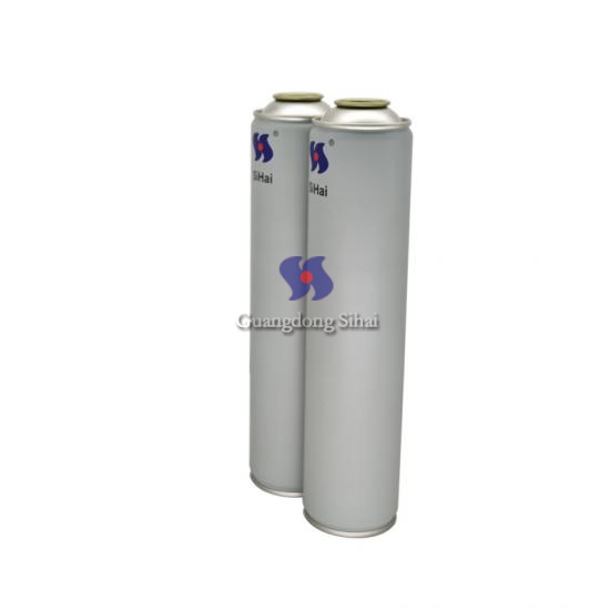 empty aerosol tin can